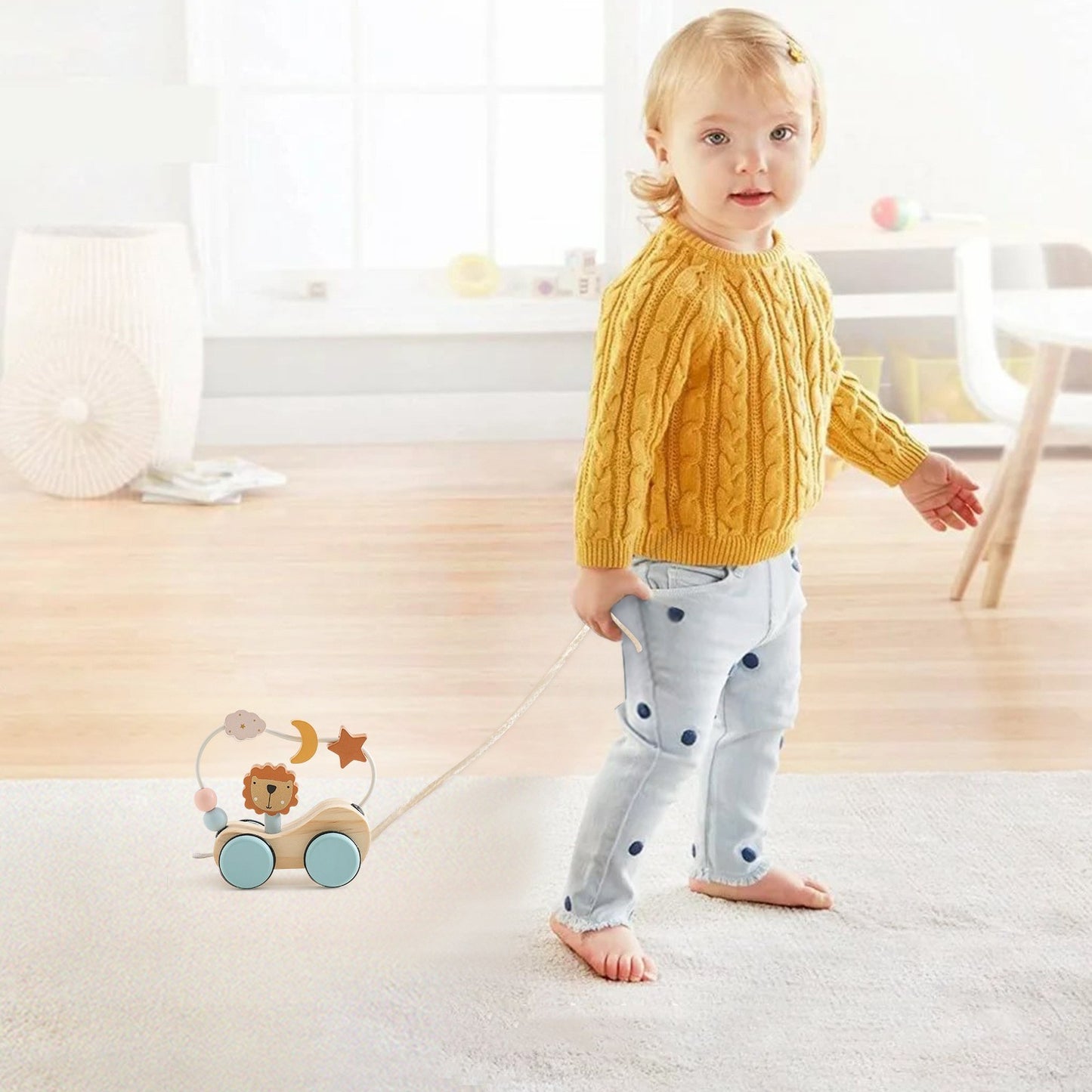 Children's Wooden Early Education Educational Multi-functional Toys