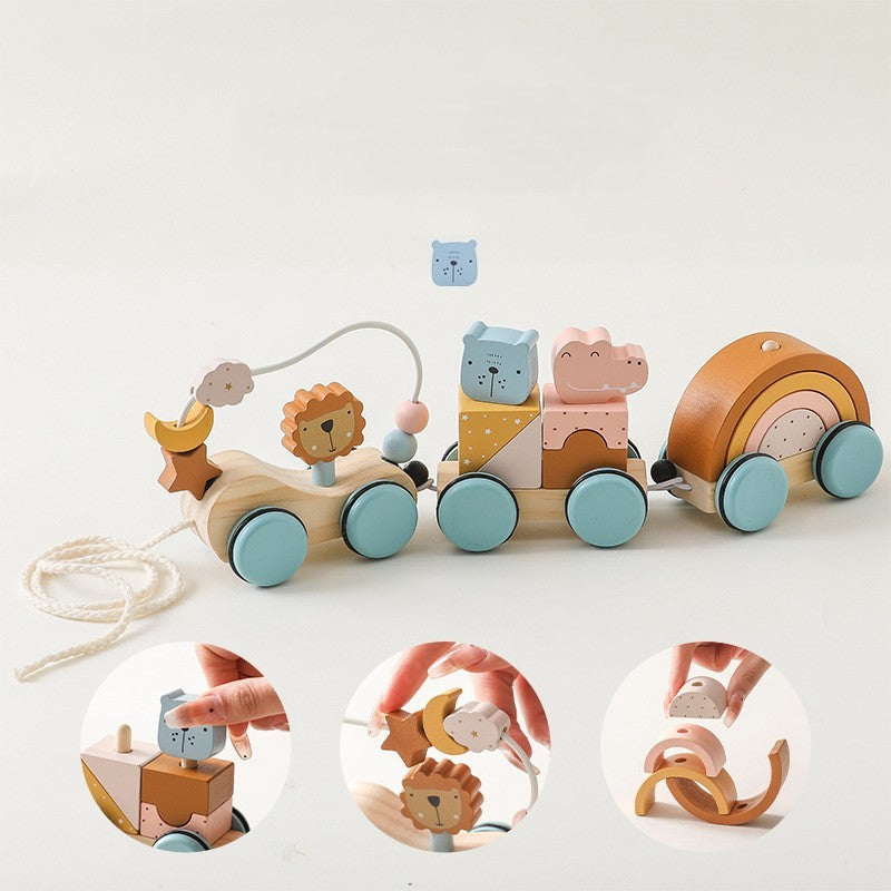 Children's Wooden Early Education Educational Multi-functional Toys