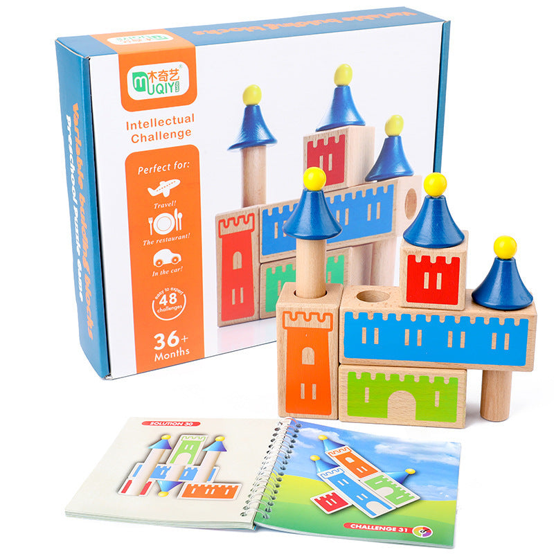 Build and develop puzzle creative gift blocks