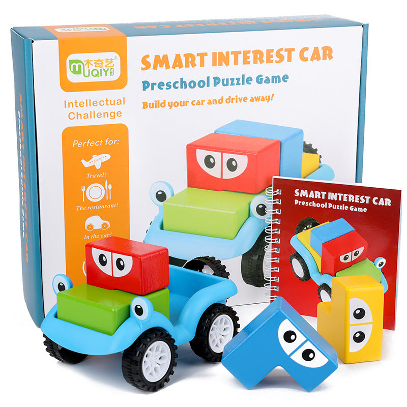 Build and develop puzzle creative gift blocks