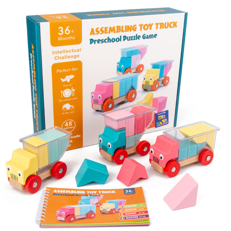 Build and develop puzzle creative gift blocks