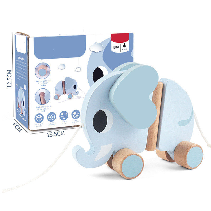 Wooden Cartoon Animal Educational Toys