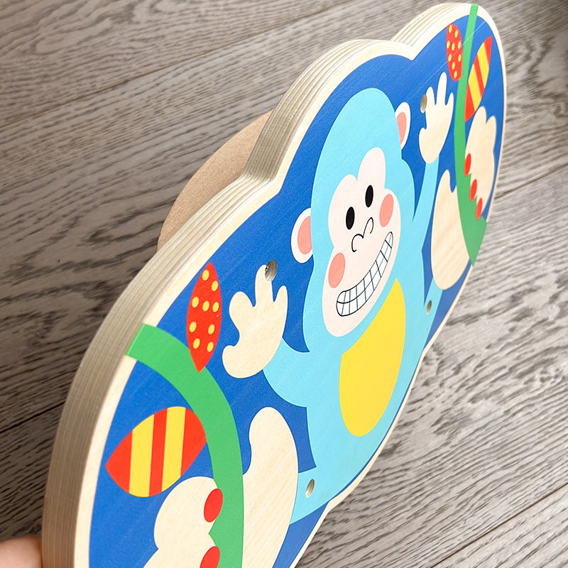 Children's Wooden Balance Board SMART Board Indoor Toys